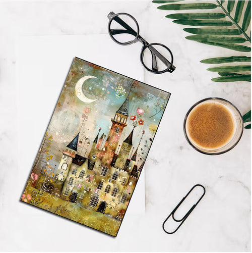 Fairy Castle card on desktop