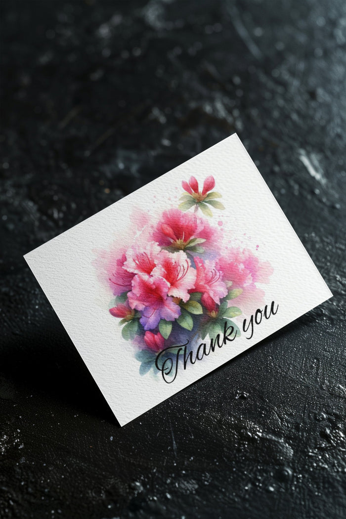 12 Printable Greeting Cards Digital Thank You Notes