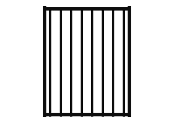 1200 x 970 - DETE Flat Top Security Gate