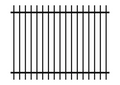 1800 x 2400 - LD Rod Top Fence Panel
