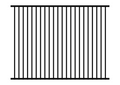 1800 x 2400 DETE - Flat Top Security Fence Panel