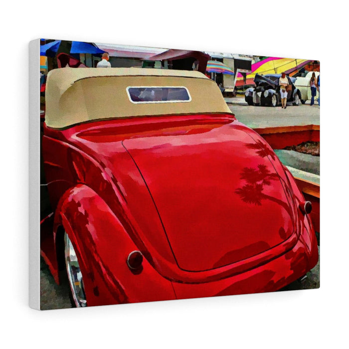 1937 Ford Hot Rod Classic Car Canvas Gallery Wraps Wall Art for Men