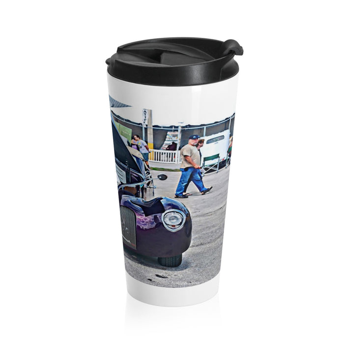 1940 Lincoln Zephyr Hot Rod Stainless Steel Travel Mug for Guys