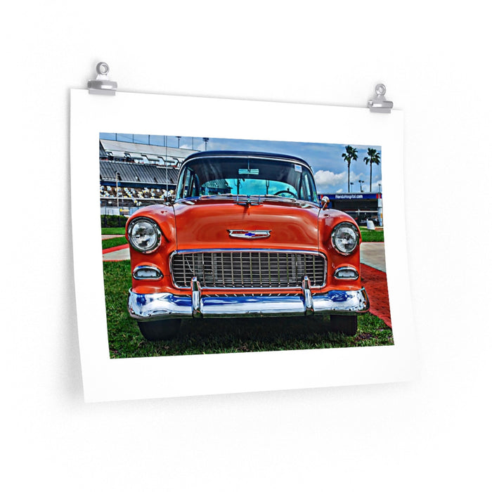 1955 Chevrolet Hot Rod Wall Art Matte Print Poster
