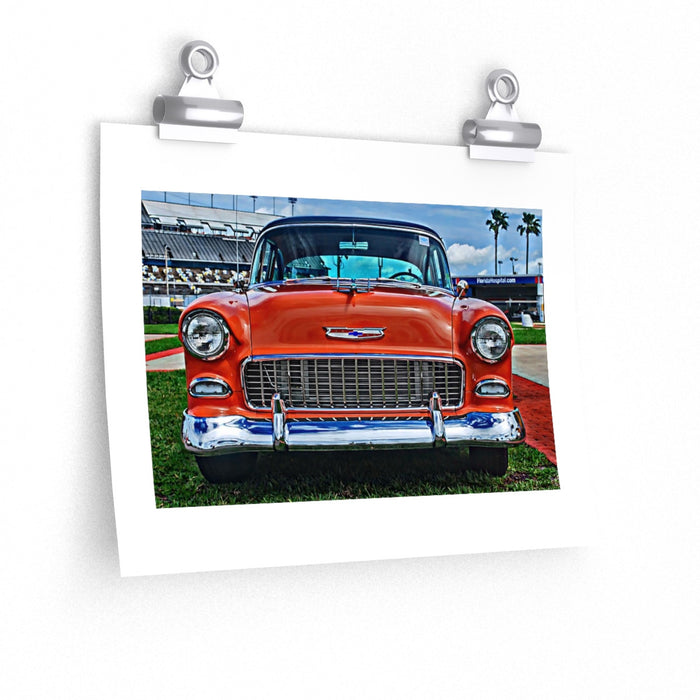 1955 Chevrolet Hot Rod Wall Art Matte Print Poster