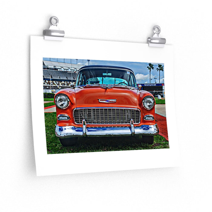 1955 Chevrolet Hot Rod Wall Art Matte Print Poster