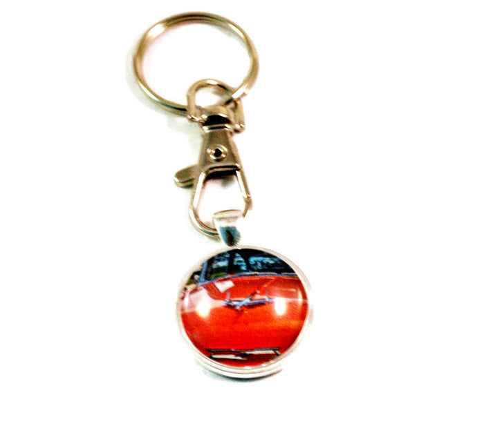 1955 Chevrolet Tri-Five Hot Rod Keyrings for Men