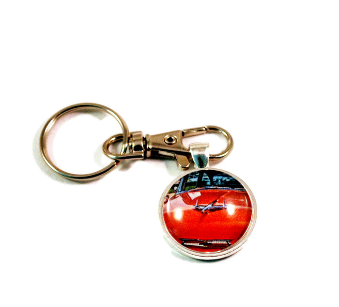 1955 Chevrolet Tri-Five Hot Rod Keyrings for Men