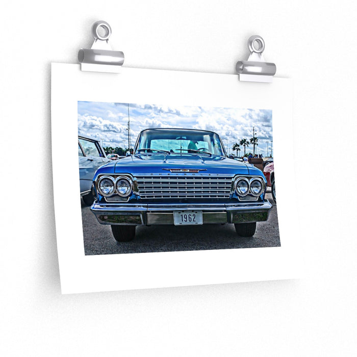 1962 Chevrolet Impala Hot Rod Matte Poster Print Wall Art