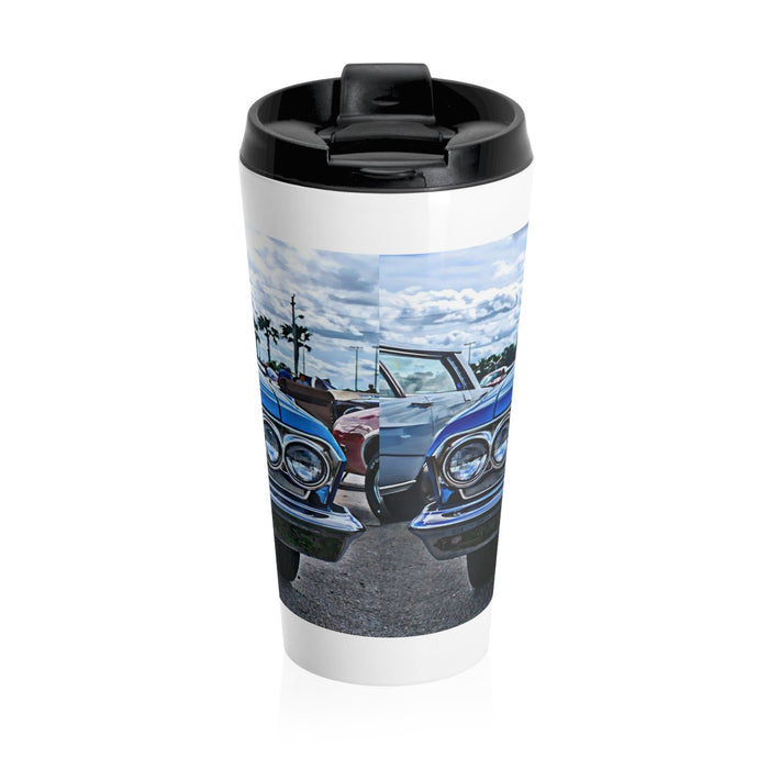 1962 Chevy Impala Hot Rod Stainless Steel Travel Mug, Coffee Mug for Guys