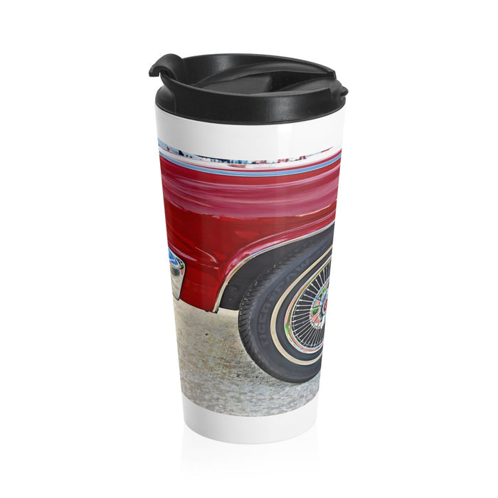 1965 AMC Marlin Muscle Car Hot Rod Stainless Steel Travel Mug for Guys, 15 oz