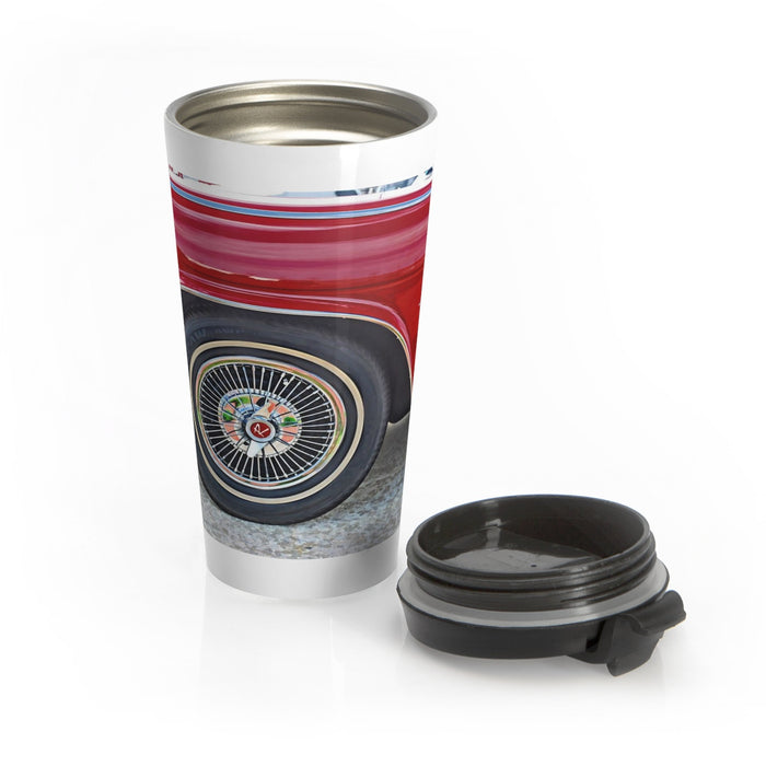 1965 AMC Marlin Muscle Car Hot Rod Stainless Steel Travel Mug for Guys, 15 oz