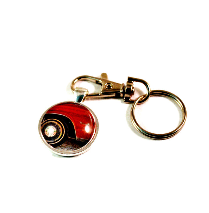 1965 Marlin Rambler Muscle Car Hot Rod Key Chain Keyrings for Men