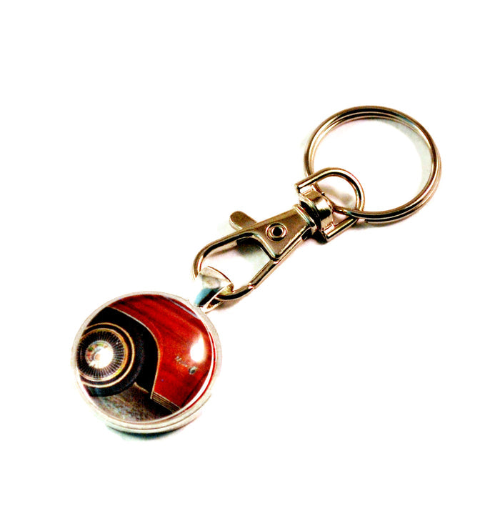 1965 Marlin Rambler Muscle Car Hot Rod Key Chain Keyrings for Men