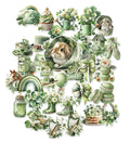 36 St Patrick's Day  Handmade Stickers for Laptops, Journals, Notebooks, Scrapbooks