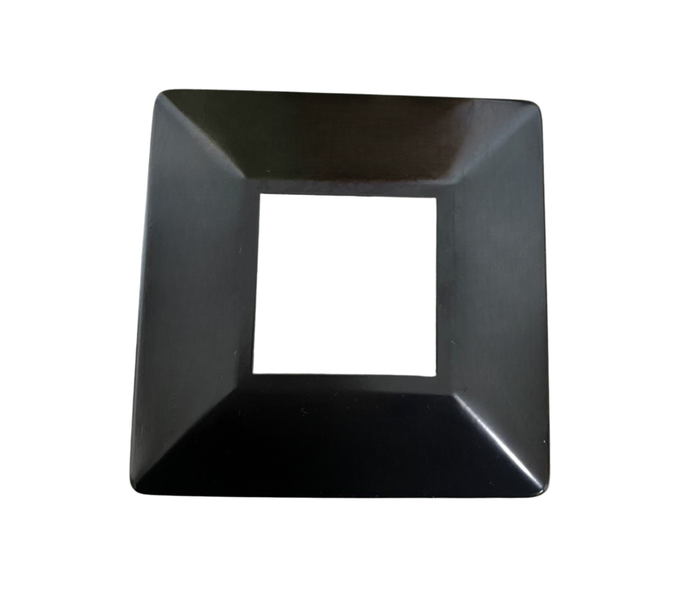 65 x 65mm - Aluminium Post Base Cover - Black