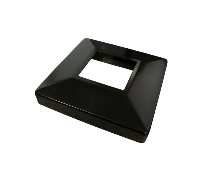 65 x 65mm - Aluminium Post Base Cover - Black