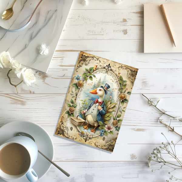 8 Alice in Wonderland Notecards All Occasion 4x6 with Envelopes Blank Folded