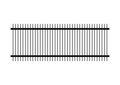 900 x 2400 - Aluminium Blade Fence Panel (50 x 10)
