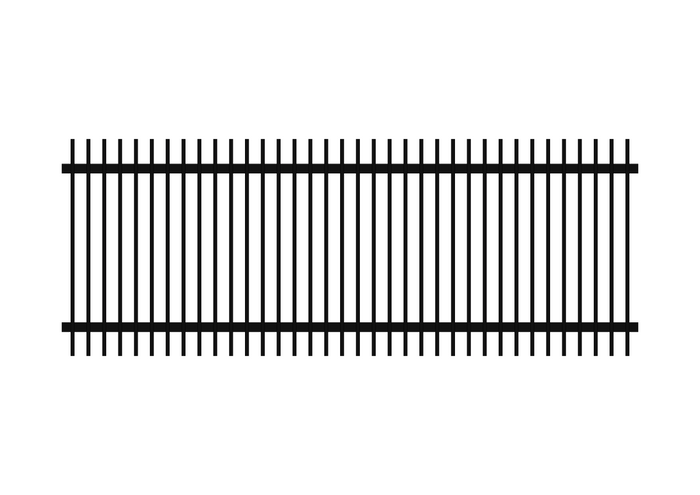 900 x 2400 - Aluminium Blade Fence Panel (65 x 16)