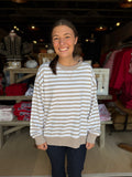 Everyday Striped Crew