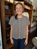 Short Sleeve Sweater Cardigan