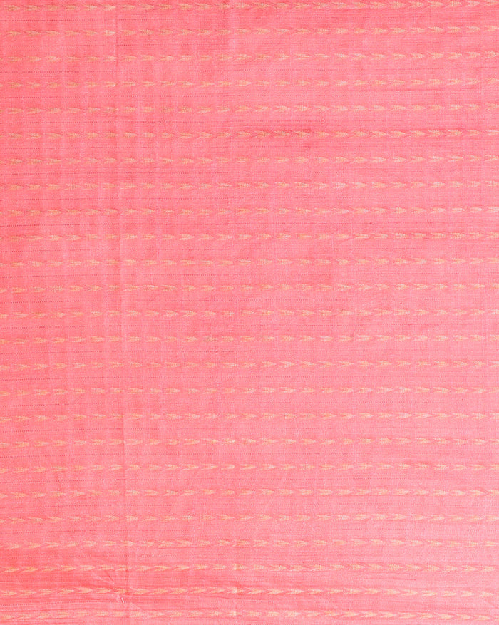 Abstract Katan Silk Tie Dyed Pink & Blue Suit (T+B+D)