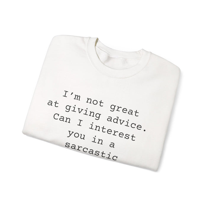 Advice Unisex Heavy Blend™ Crewneck Sweatshirt