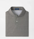 Albatross Diamond Cotton-Blend Piqué Polo - Edwin Spread Collar Dark Olive