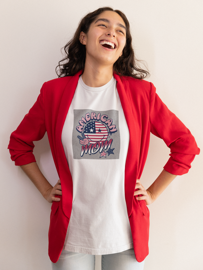 American Mom Unisex Jersey Short Sleeve Tee