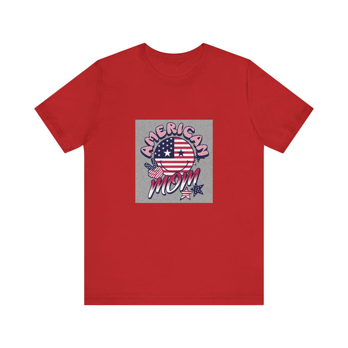 American Mom Unisex Jersey Short Sleeve Tee