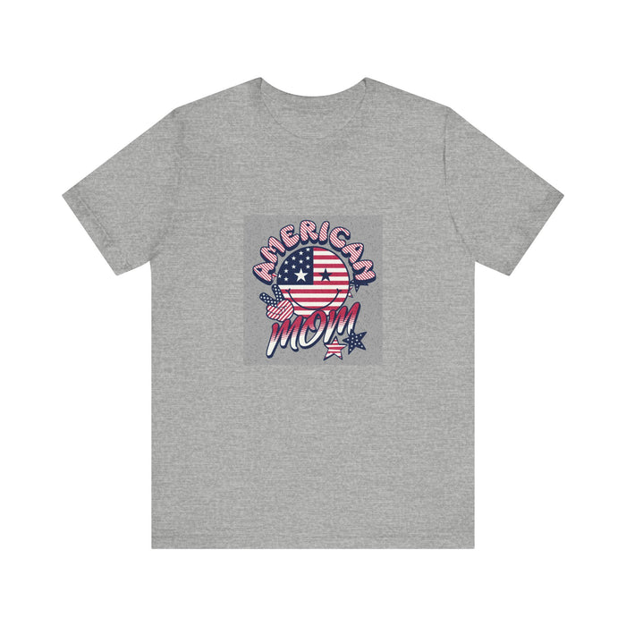 American Mom Unisex Jersey Short Sleeve Tee