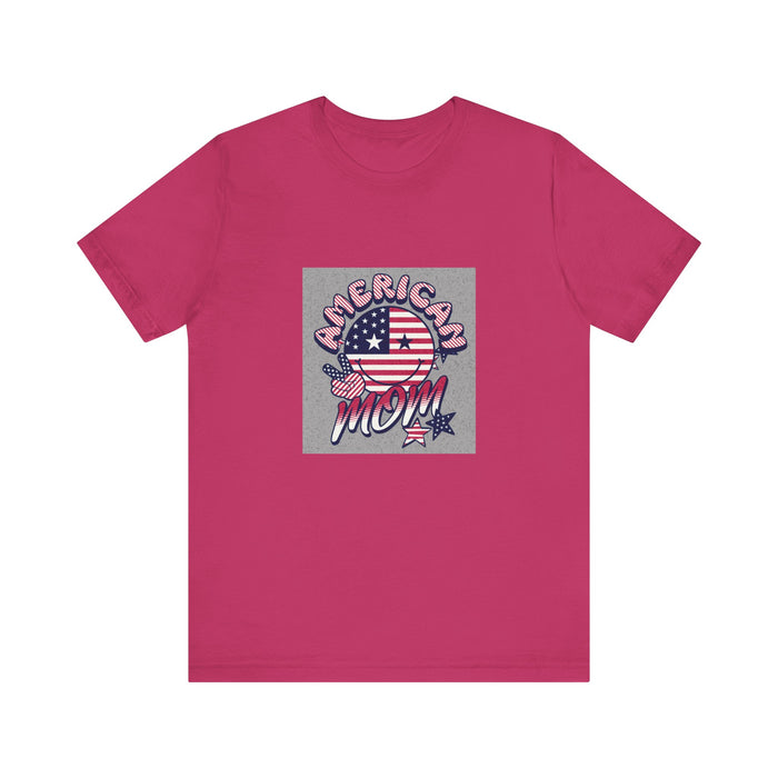 American Mom Unisex Jersey Short Sleeve Tee