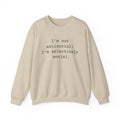 Antisocial Sarcastic Sweatshirts Sarcasm Funny Shirts