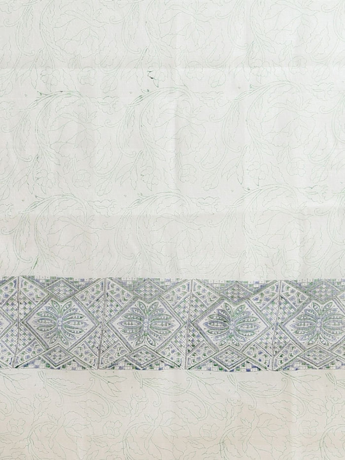 Indiehaat | Pure Kota Doria Blockprint Suit White