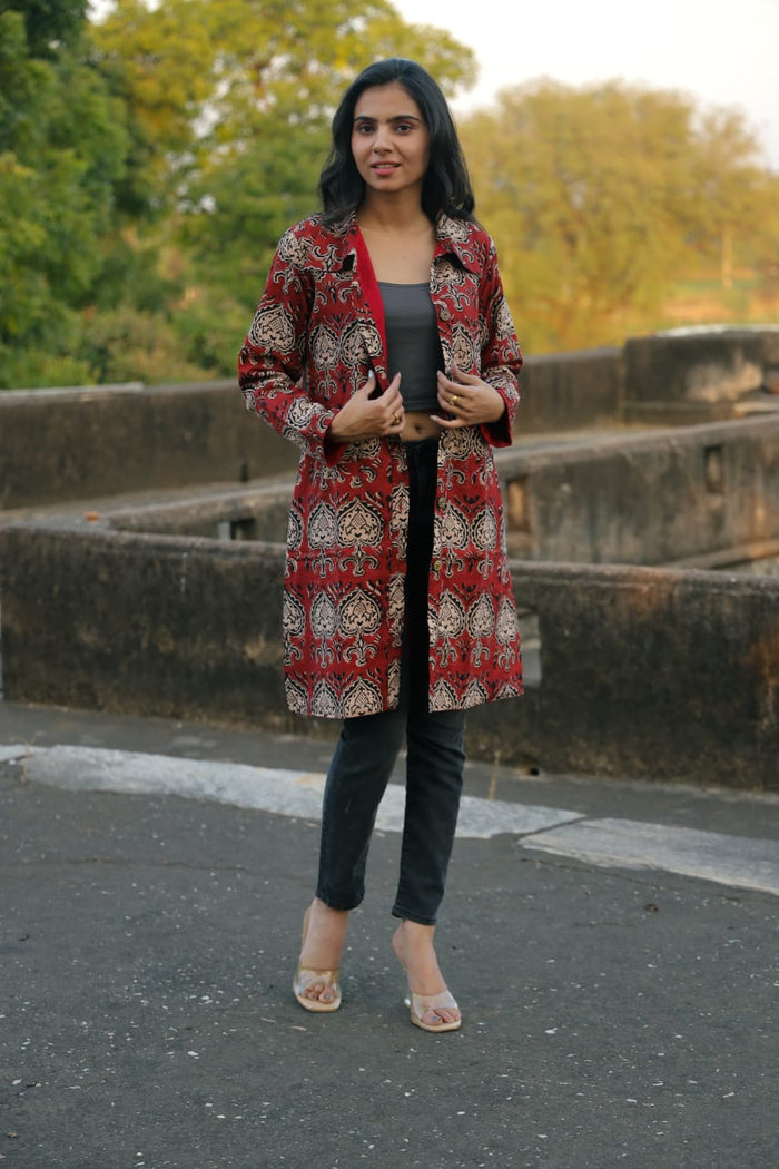Add color to your winter wardrobe with our Cotton Jackets