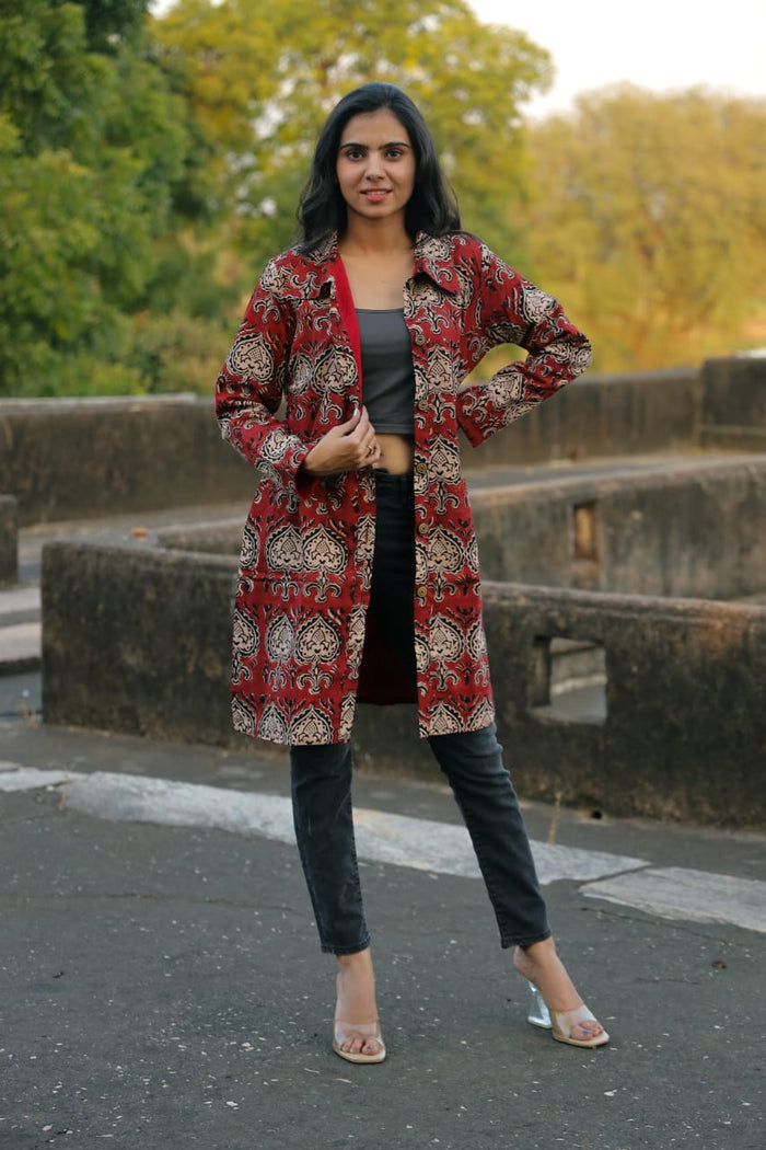 Add color to your winter wardrobe with our Cotton Jackets