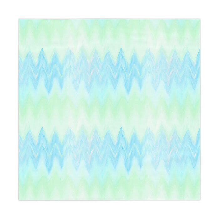 Blue Green Waves Tablecloth Décor Everyday Home Kitchen Living