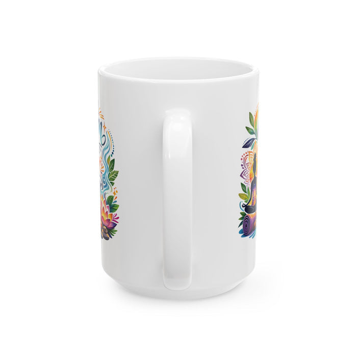 Calm Is My Super Power Coffee Mug – Yoga Meditation Gift, Mindfulness Tea Cup