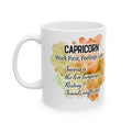 Capricorn Zodiac Coffee Mug – Astrology Gift, Funny Capricorn Cup Gift for Caps