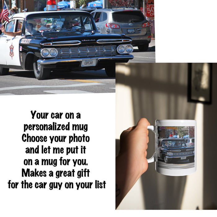 Car Guy Gift, Personalized Car Mug, Hot Rod Mug, Gift For Guys, Muscle Car Mug, hot rod mug, hot rod enthusiast, gearhead mug, Gearhead Gift