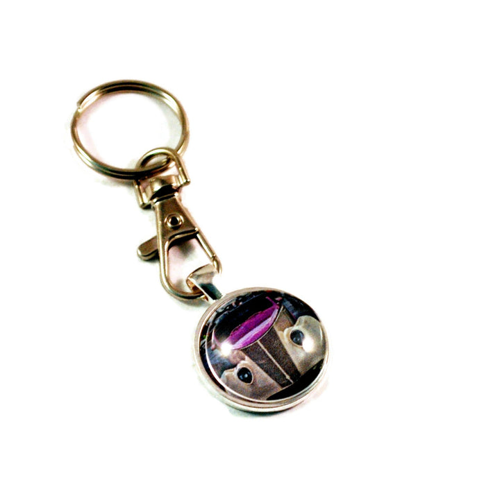 1937 Ford Hot Rod Vintage Auto Men's Key Ring Keychain