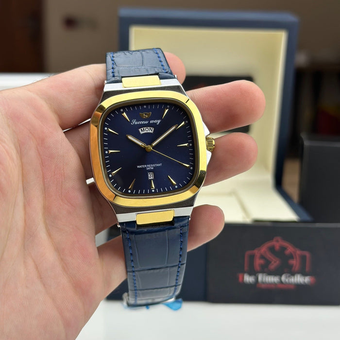 Casual Leather Strap Watch SW-L207