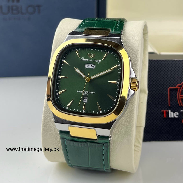 Casual Leather Strap Watch SW-L207