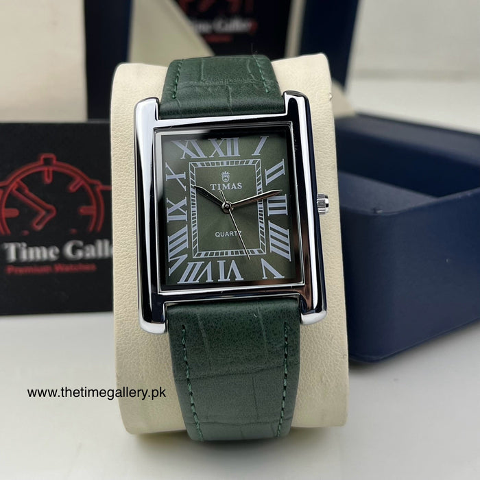 Casual Leather Strap Watch TS-7142
