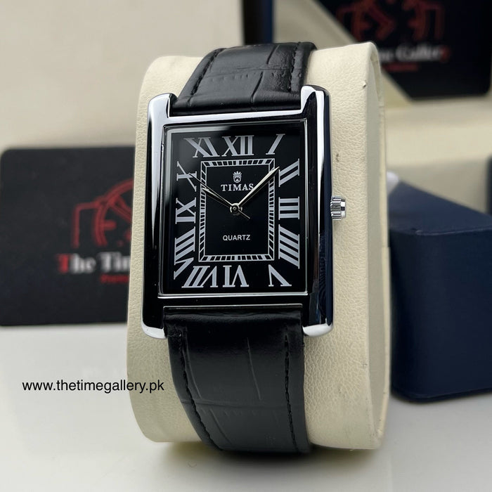 Casual Leather Strap Watch TS-7142