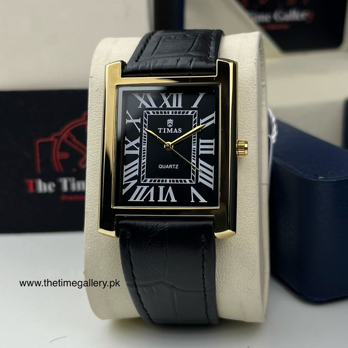 Casual Leather Strap Watch TS-7142