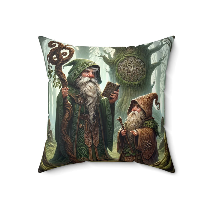 Celtic Gnome Throw Pillow with Insert