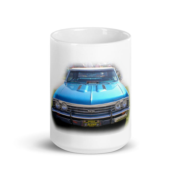 Chevelle Hot Rod Coffee Mug, Muscle Car Mug, 11oz 15oz