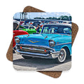 Tri-Five Hot Rod Beverage Drink Coasters